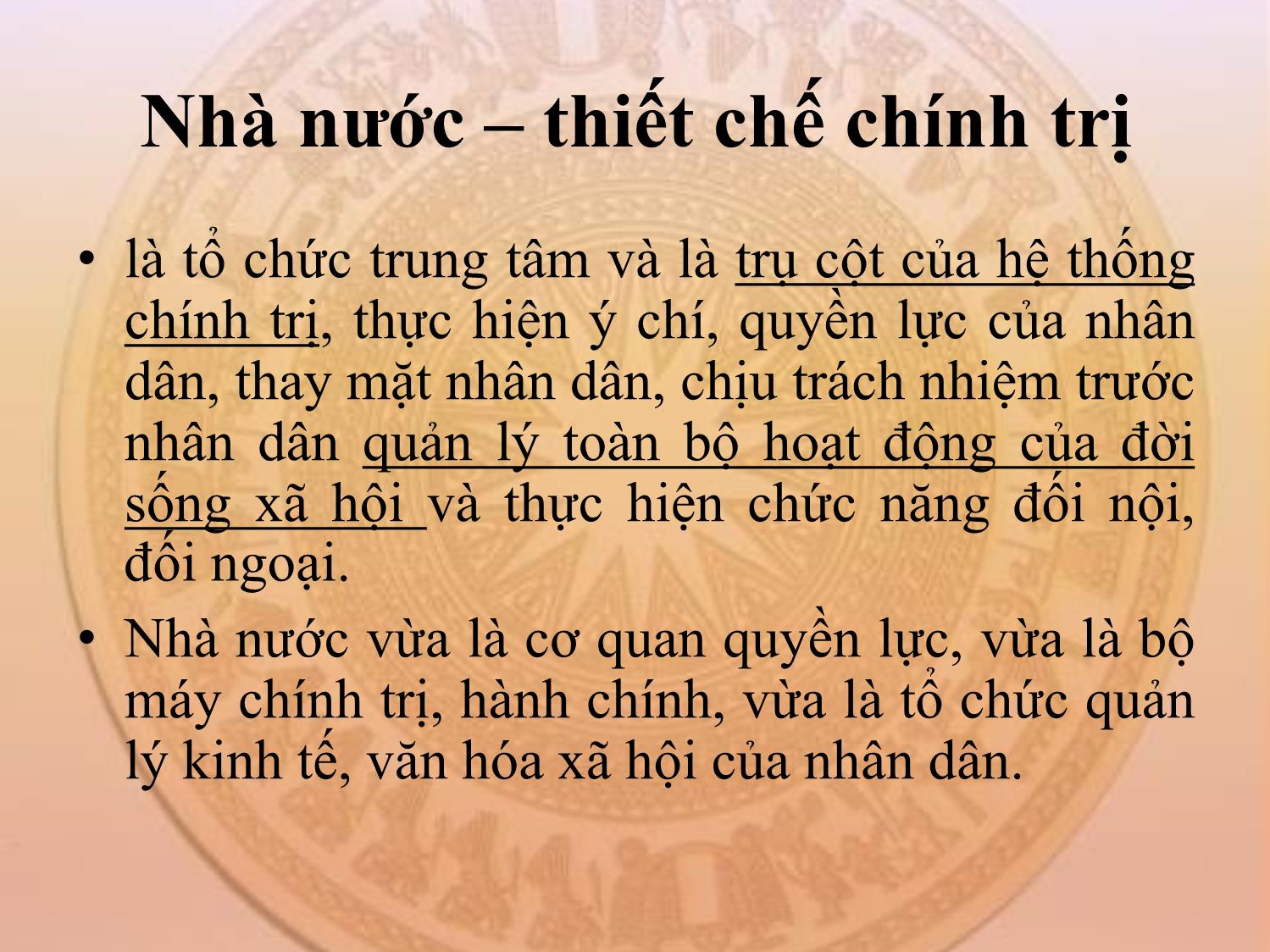 Bài giảng Đường lối cách mạng của Đảng Cộng sản Việt Nam - Chương 6: Đường lối xây dựng hệ thống chính trị trang 9