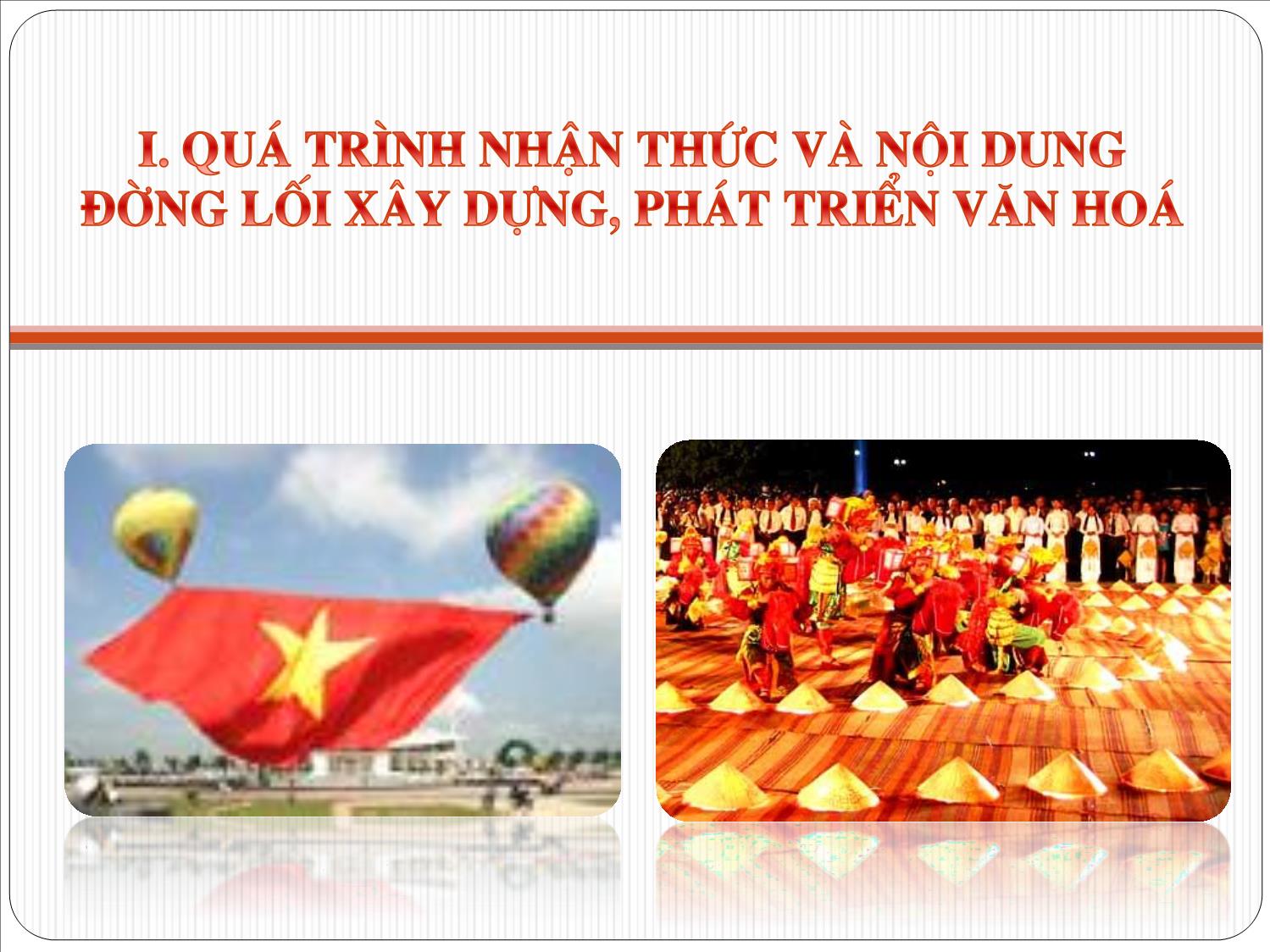 Bài giảng Đường lối cách mạng của Đảng Cộng sản Việt Nam - Chương 7: Đường lối xây dựng, phát triển nền văn hoá và giải quyết các vấn đề xã hội trang 3