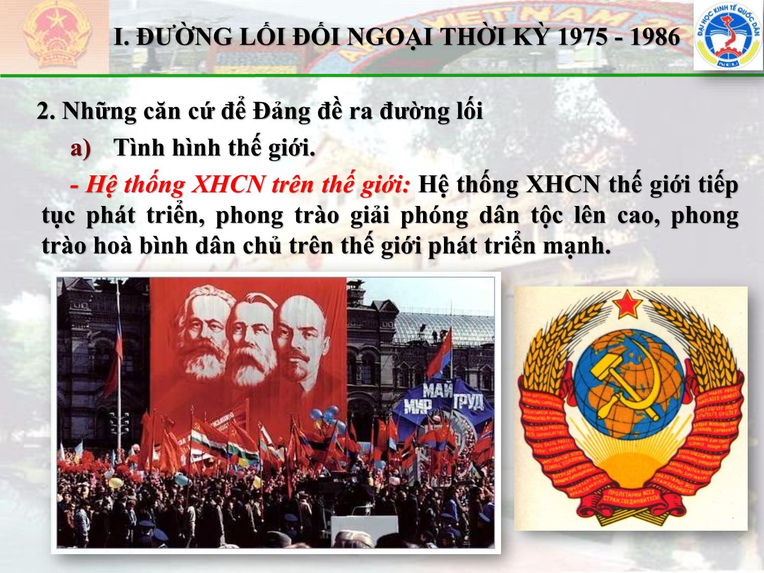 Bài giảng Đường lối cách mạng của Đảng Cộng sản Việt Nam - Chương 8: Đường lối đối ngoại trang 4