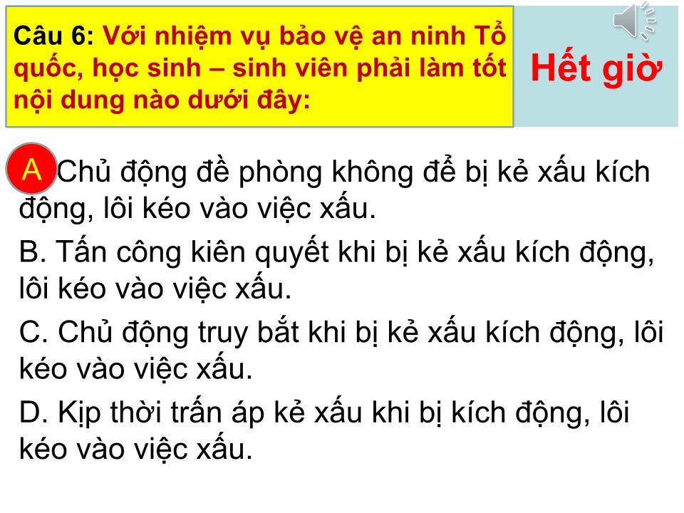 Bài giảng Ngoại khóa Hội thao Quốc phòng An ninh - Năm học 2019-2020 trang 10