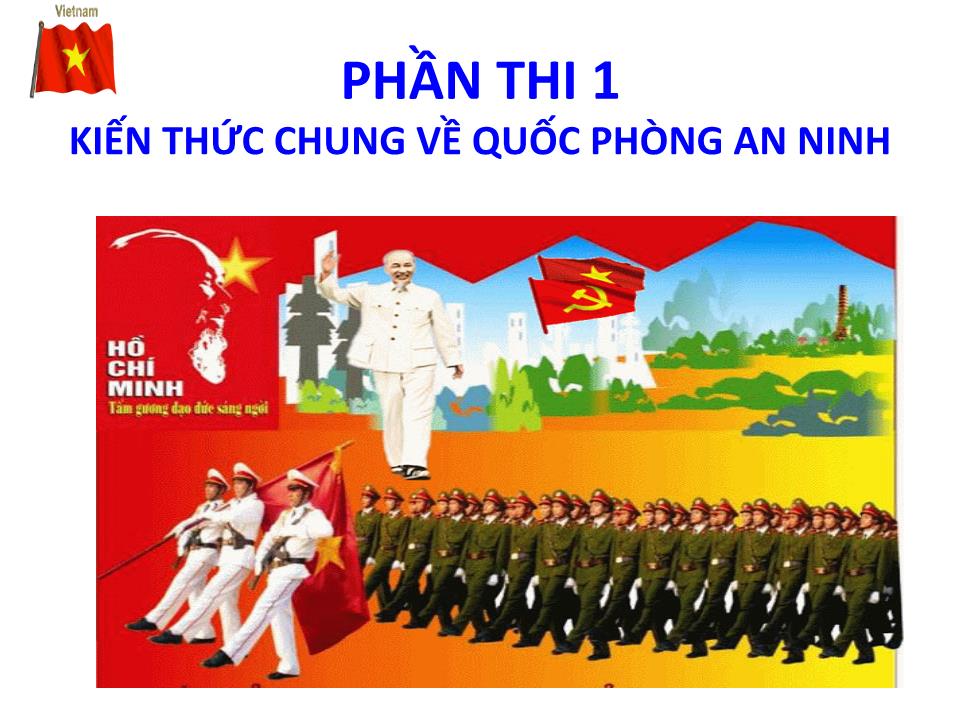 Bài giảng Ngoại khóa Hội thao Quốc phòng An ninh - Năm học 2019-2020 trang 3