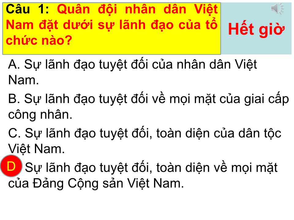 Bài giảng Ngoại khóa Hội thao Quốc phòng An ninh - Năm học 2019-2020 trang 5