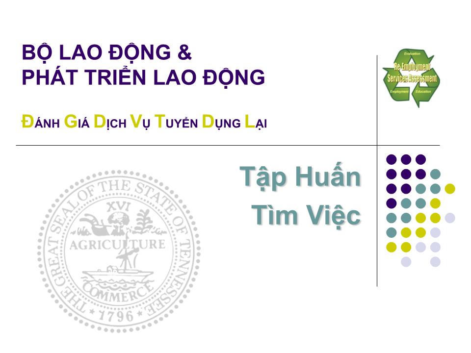 Tập huấn tìm việc trang 1