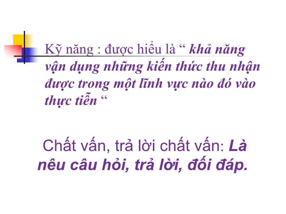 Bài giảng Tổng quan về chất vấn tại nghị trường kỹ năng chất vấn của đại biểu quốc hội trang 3