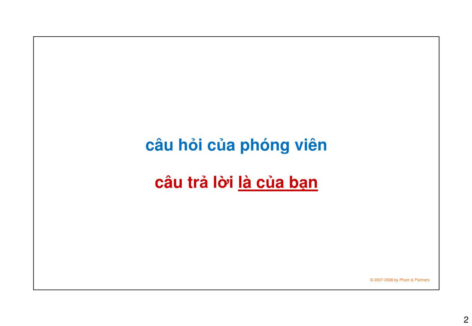 Trả lời phỏng vấn chuẩn bị và quản lý trang 2