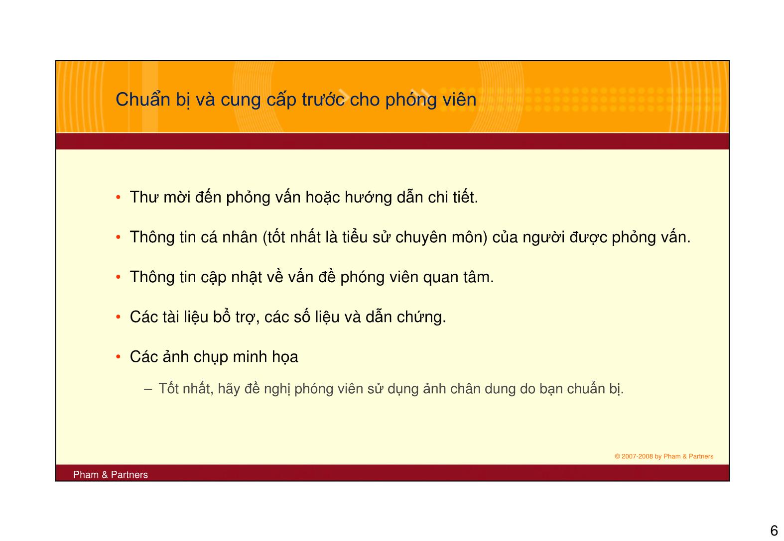 Trả lời phỏng vấn chuẩn bị và quản lý trang 6