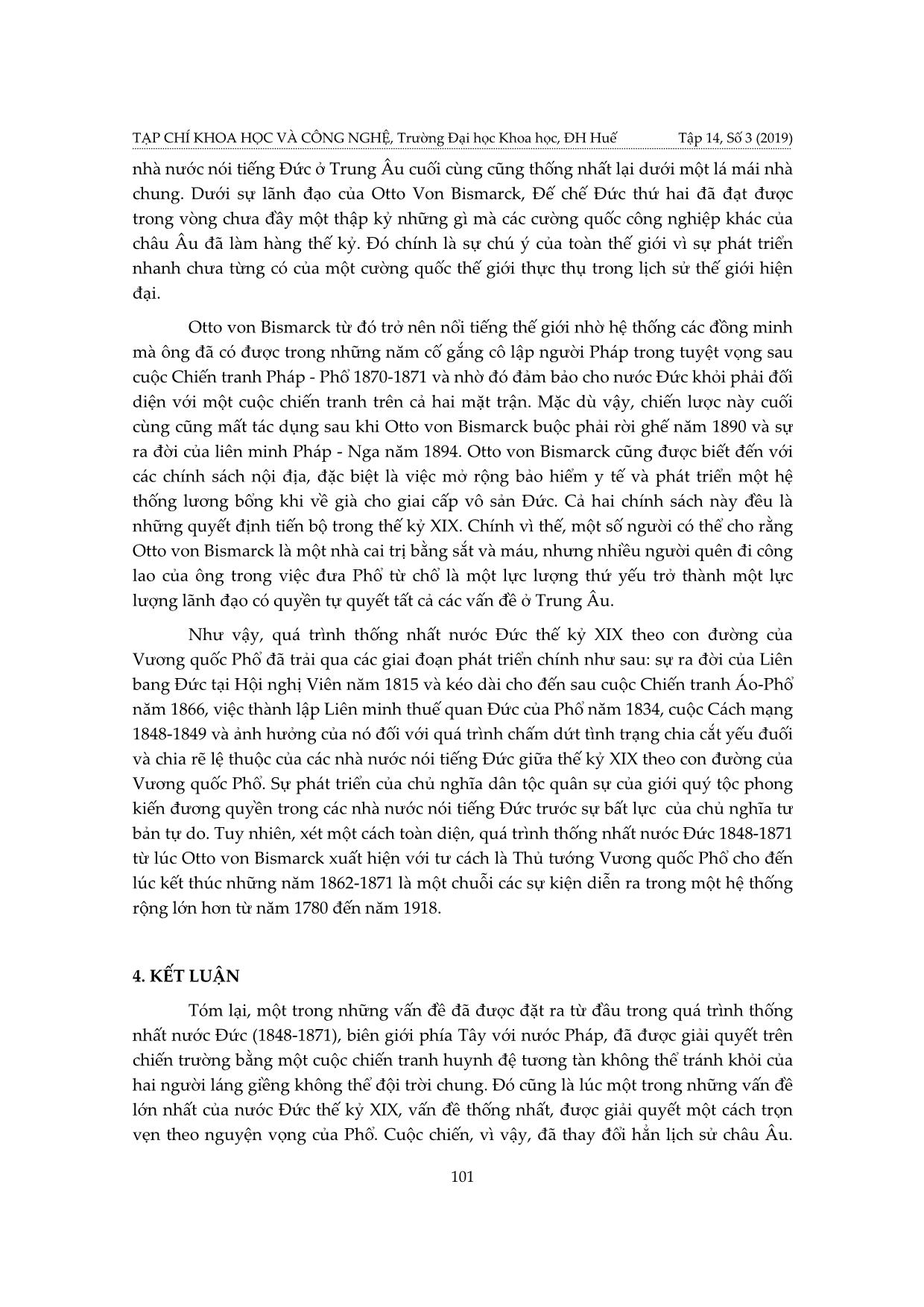 Chiến tranh Pháp - Phổ và quá trình hoàn thành thống nhất nước Đức (1870-1871) trang 9