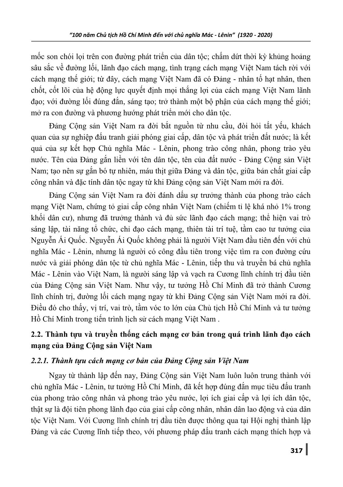 Chủ nghĩa Mác-Lênin, Tư tưởng Hồ Chí Minh - “Cội nguồn lý luận”, ánh sáng soi đường cho mọi thắng lợi của cách mạng dưới sự lãnh đạo của Đảng Cộng sản Việt Nam trang 5