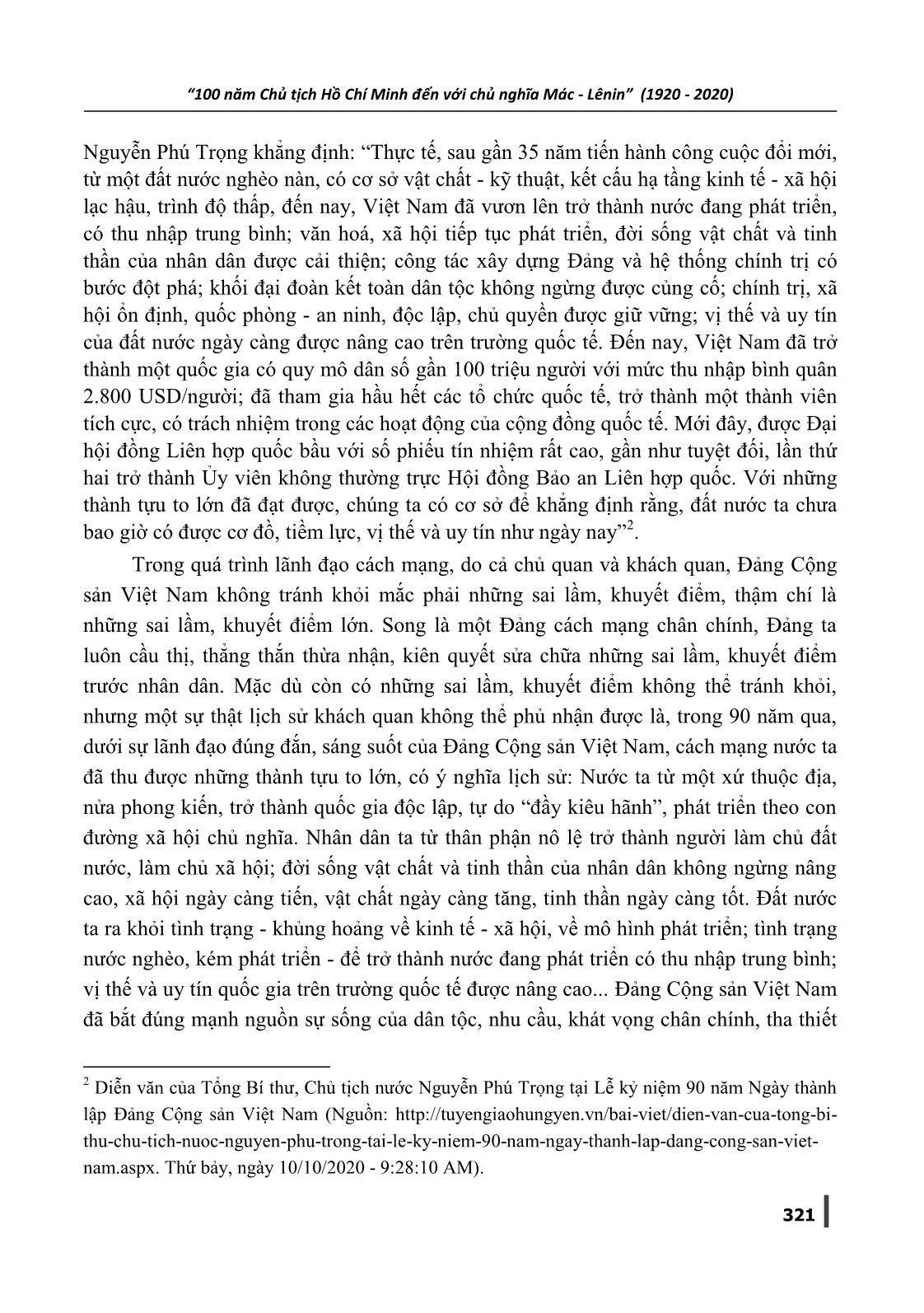 Chủ nghĩa Mác-Lênin, Tư tưởng Hồ Chí Minh - “Cội nguồn lý luận”, ánh sáng soi đường cho mọi thắng lợi của cách mạng dưới sự lãnh đạo của Đảng Cộng sản Việt Nam trang 9