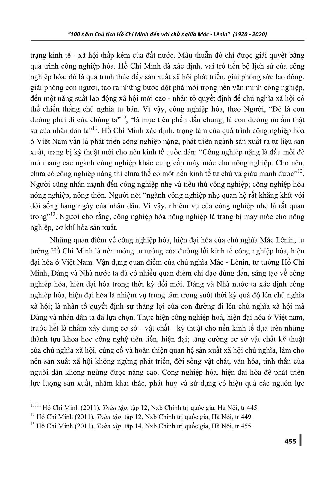 Chủ nghĩa Mác-Lênin, Tư tưởng Hồ Chí Minh - Nền móng tư tưởng của những chủ trương, đường lối kinh tế cốt lõi Việt Nam thời kỳ đổi mới trang 7