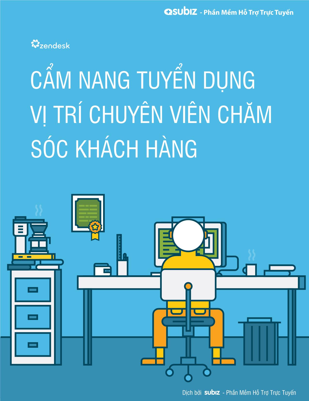 Cẩm nang tuyển dụng vị trí chuyên viên chăm sóc khách hàng trang 1