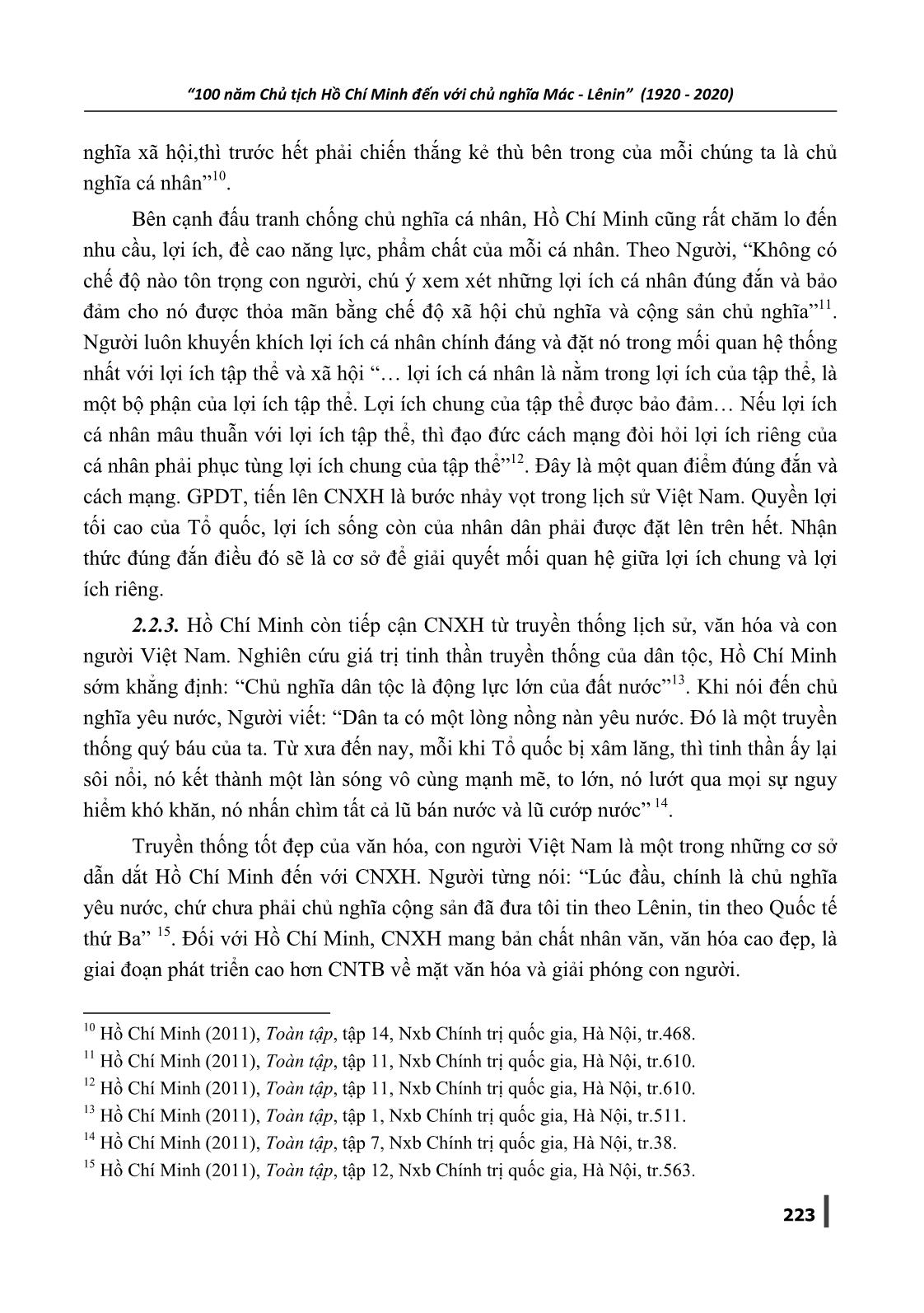 Hồ Chí Minh tiếp cận, vận dụng và phát triển sáng tạo Chủ nghĩa Mác-Lênin về chủ nghĩa xã hội trang 6