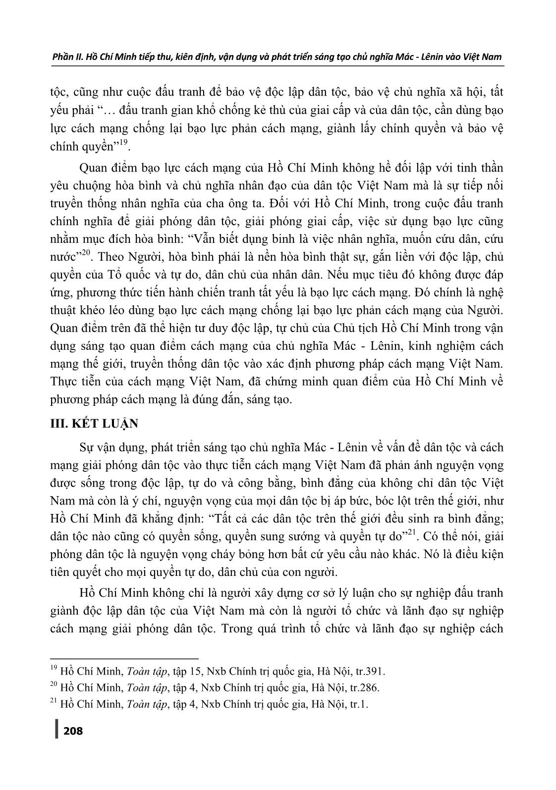 Hồ Chí Minh vận dụng, phát triển sáng tạo chủ nghĩa Mác-Lênin về vần đề dân tộc và cách mạng giải phóng dân tộc vào thực tiễn cách mạng Việt Nam trang 8