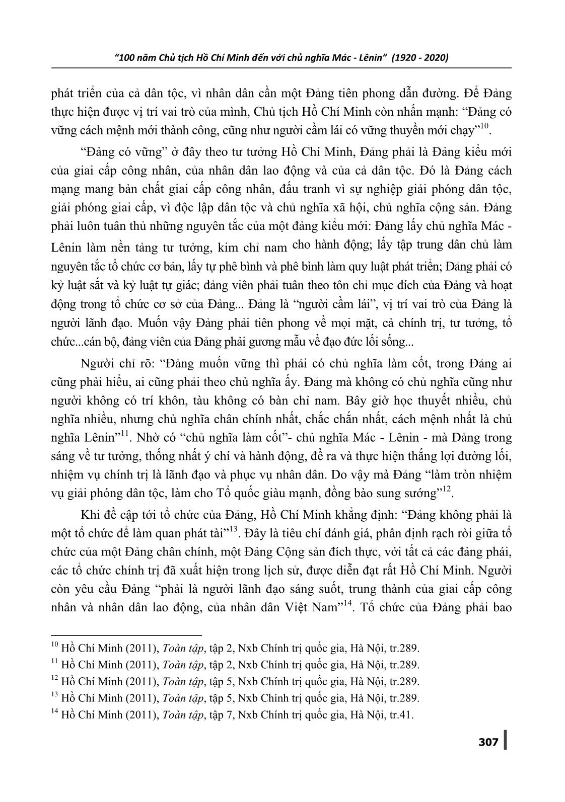 Tư tưởng Hồ Chí Minh về cách mạng “Trước hết phải có Đảng cách mạng” - Ý nghĩa trong công tác xây dựng, chỉnh đốn Đảng hiện nay trang 6