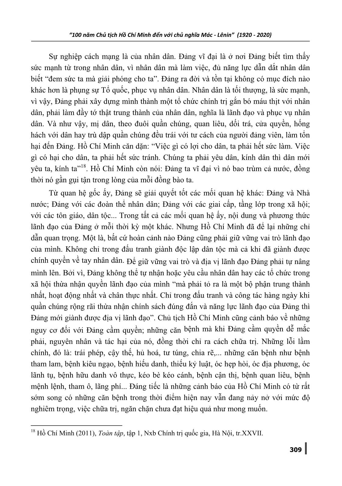 Tư tưởng Hồ Chí Minh về cách mạng “Trước hết phải có Đảng cách mạng” - Ý nghĩa trong công tác xây dựng, chỉnh đốn Đảng hiện nay trang 8