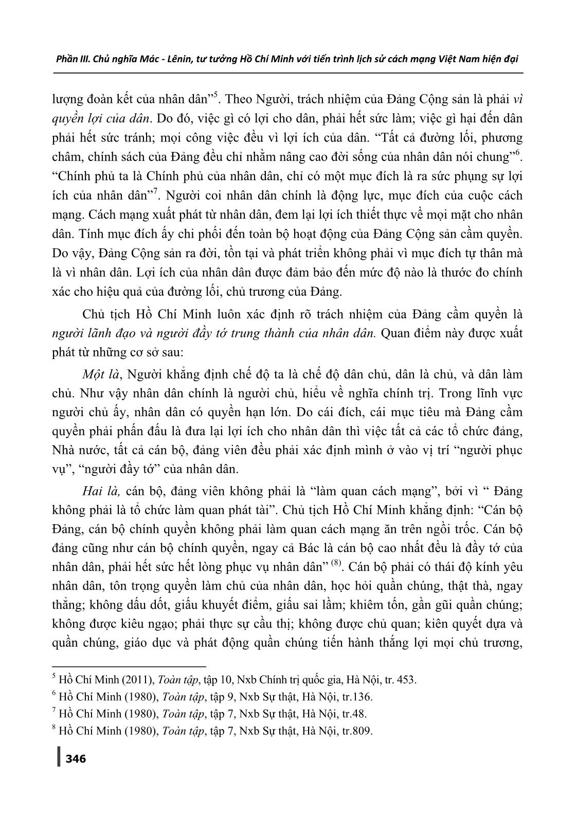 Tư tưởng Hồ Chí Minh về mối quan hệ giữa Đảng với nhân dân - Giá trị lý luận và thực tiễn trang 3