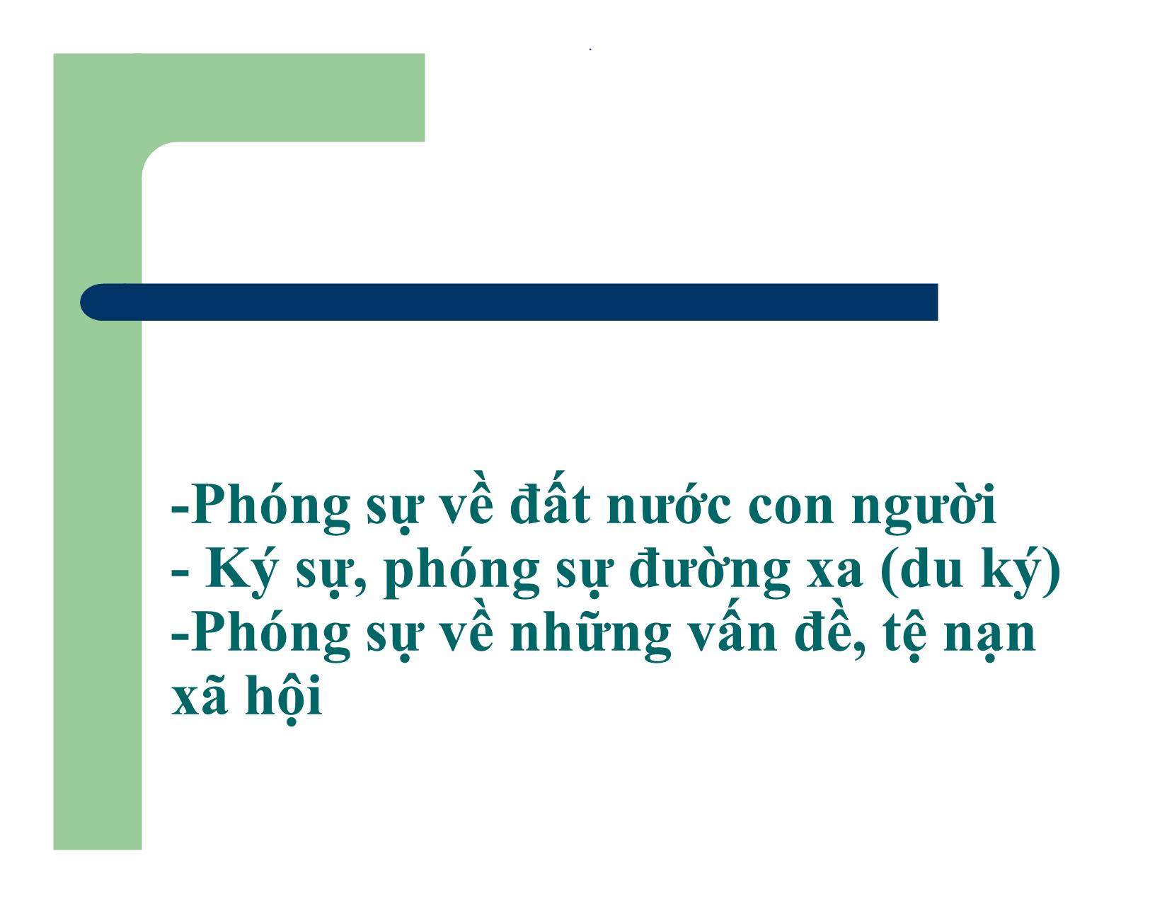 Bài giảng Cách viết bài phóng sự trang 6