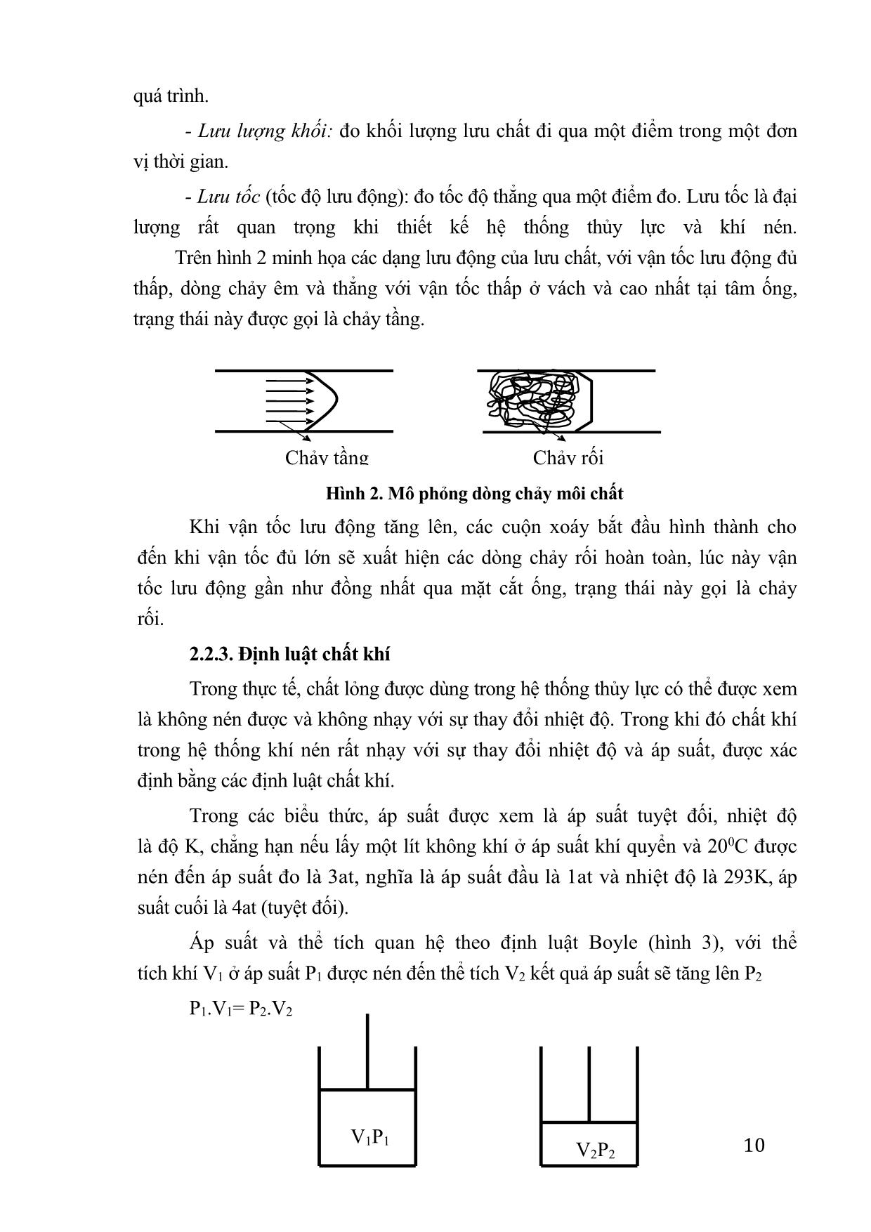 Bài giảng Công nghệ khí nén – thủy lực ứng dụng trang 10