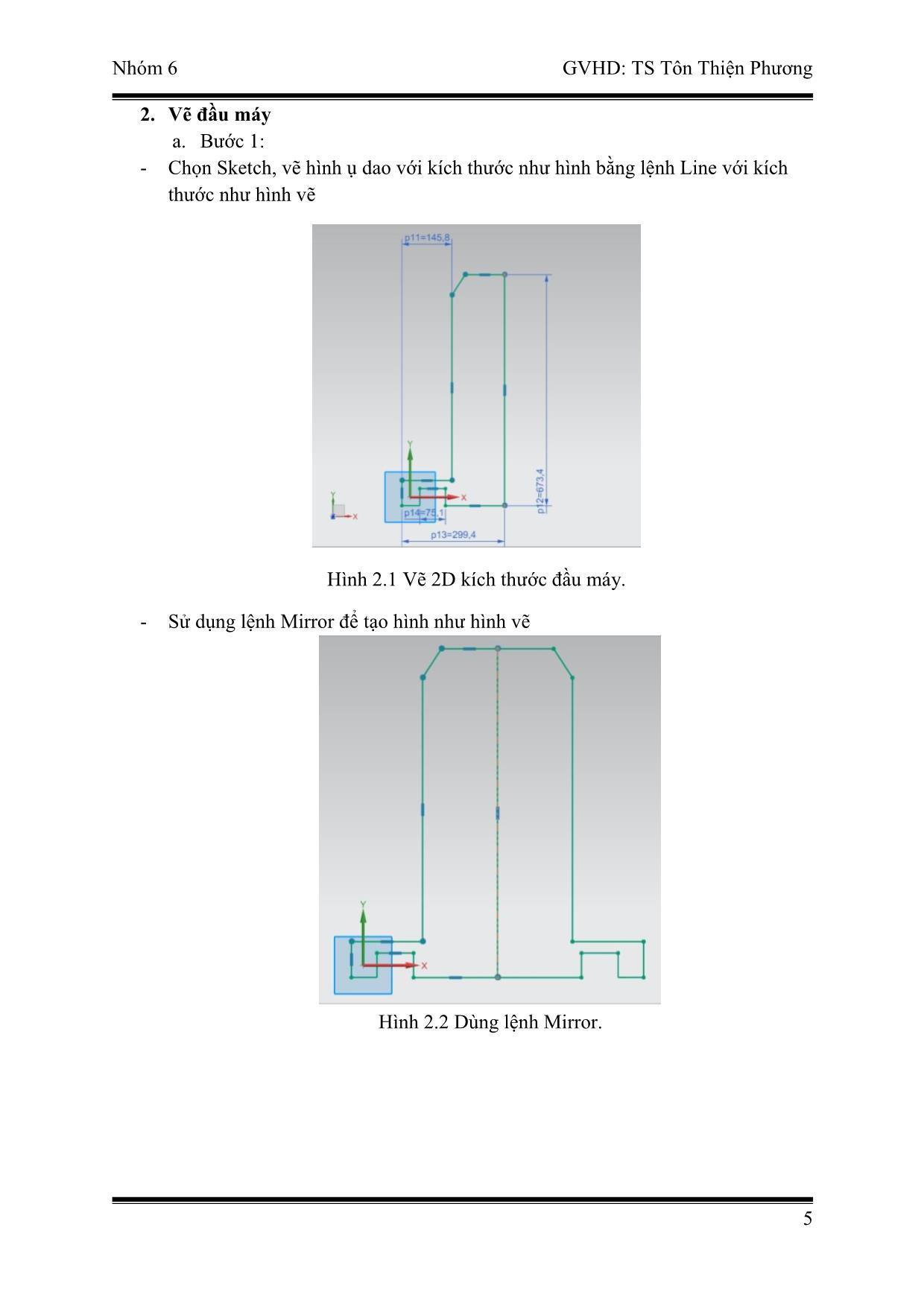 Báo cáo bài tập lớn số 2 môn CAD/CAM - Đề tài: Vẽ máy HAAS VF5 trên NX 10 trang 5