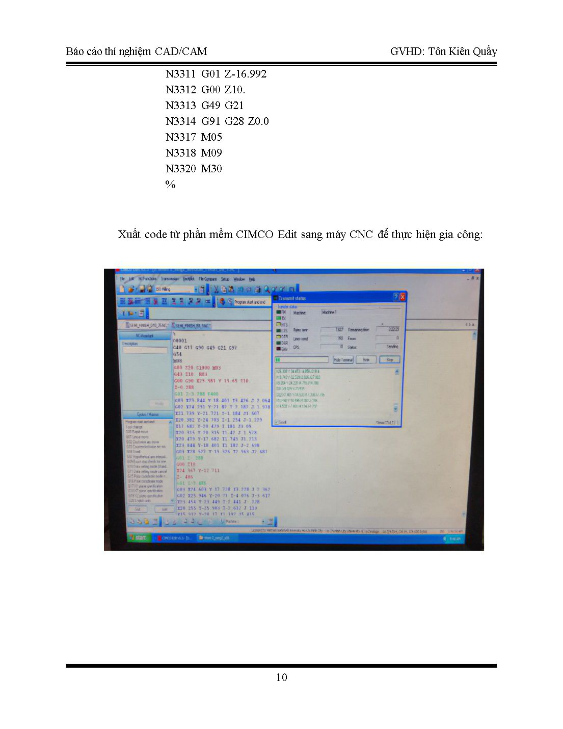 Báo cáo Thực hành CAD/CAM - Đỗ Xuân Kỳ trang 10