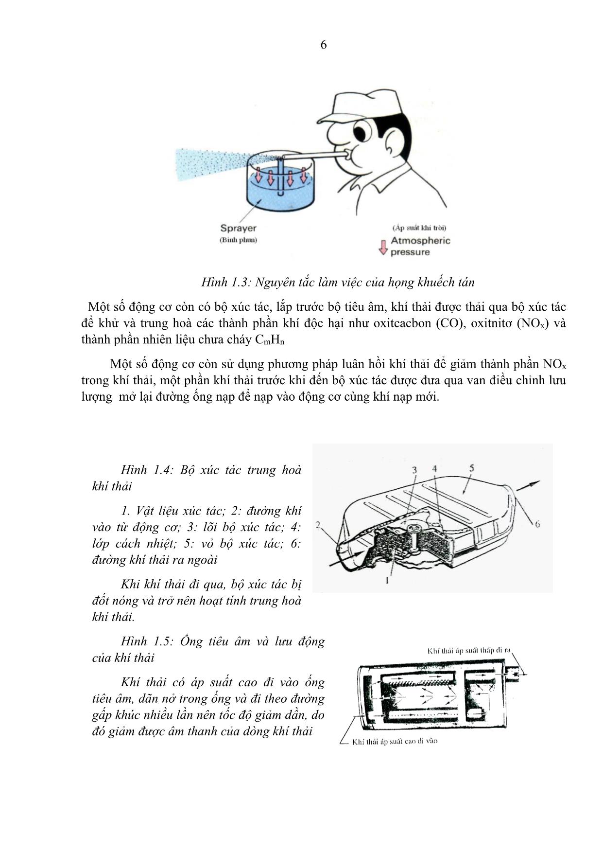 Giáo trình Bảo dưỡng sửa chữa hệ thống nhiên liệu động cơ xăng trang 6