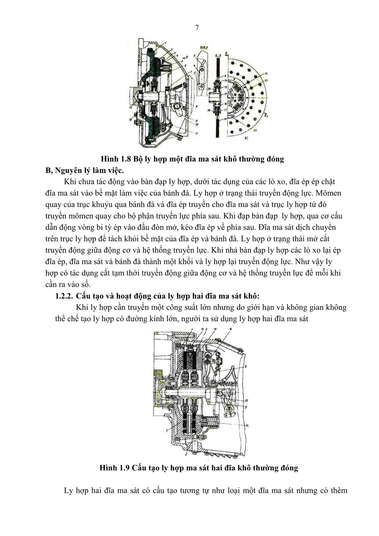 Giáo trình Bảo dưỡng, sửa chữa hệ thống truyền lực trang 7
