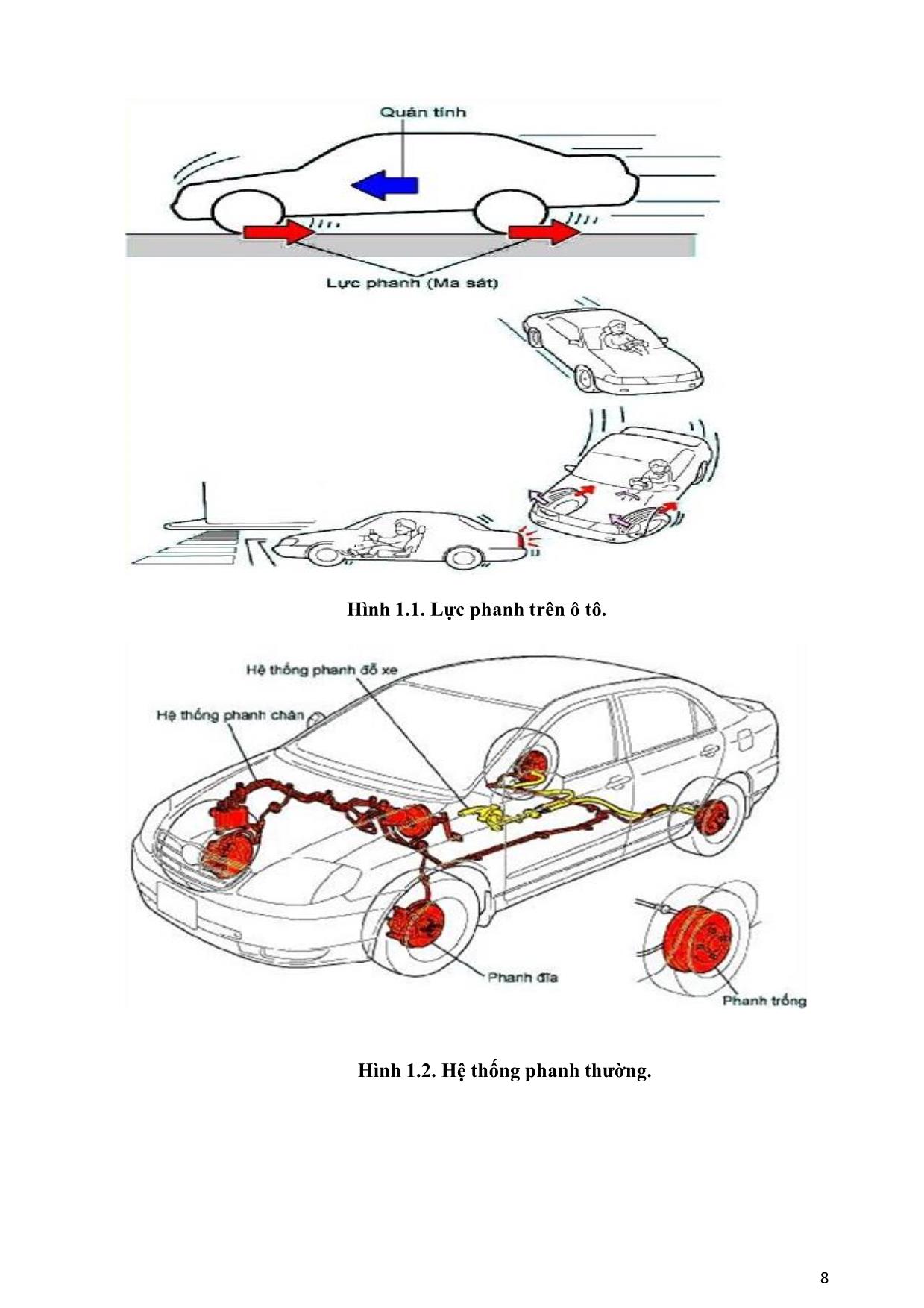 Bài giảng Mô đun Bảo dưỡng và sửa chữa hệ thống phanh ABS trang 8