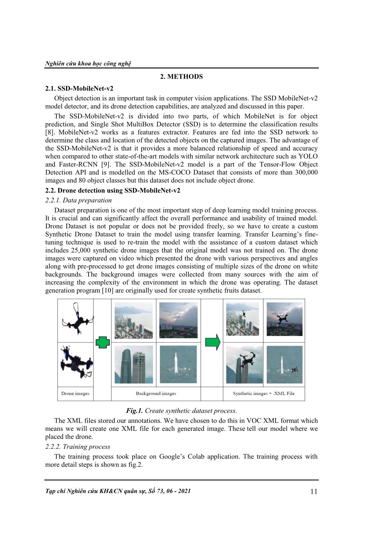 Deep learning technique - Based drone detection and tracking trang 2