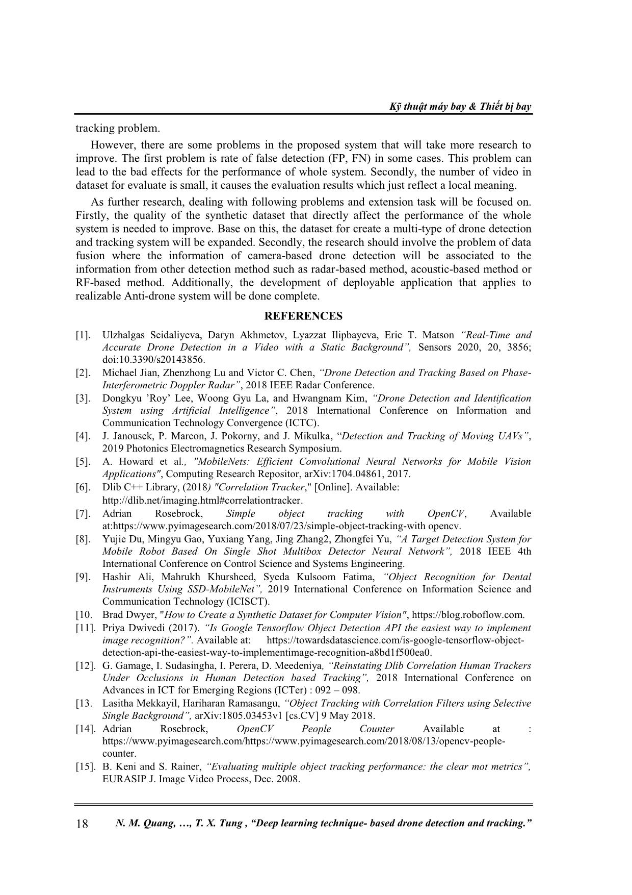 Deep learning technique - Based drone detection and tracking trang 9