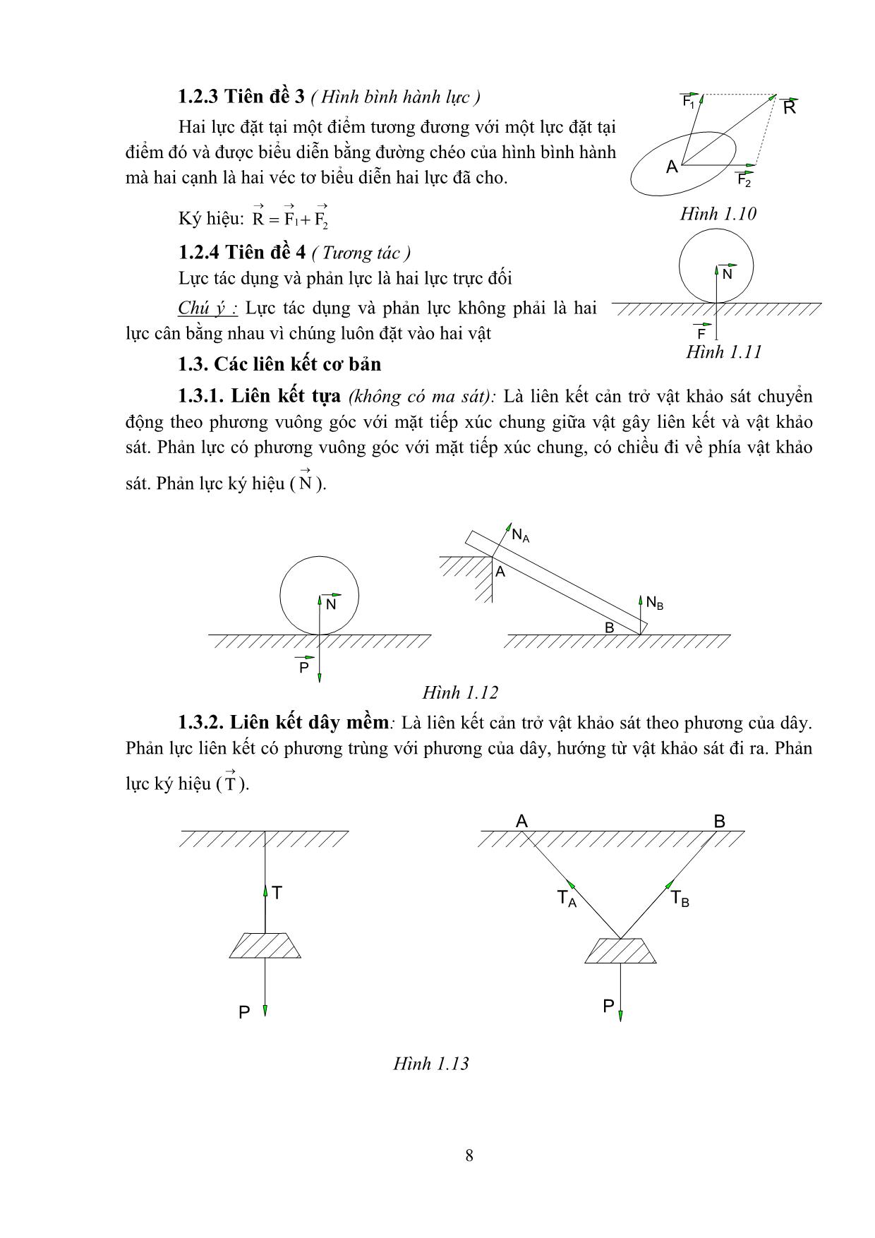 Giáo trình Cơ kỹ thuật - Nghề: Hàn trang 8