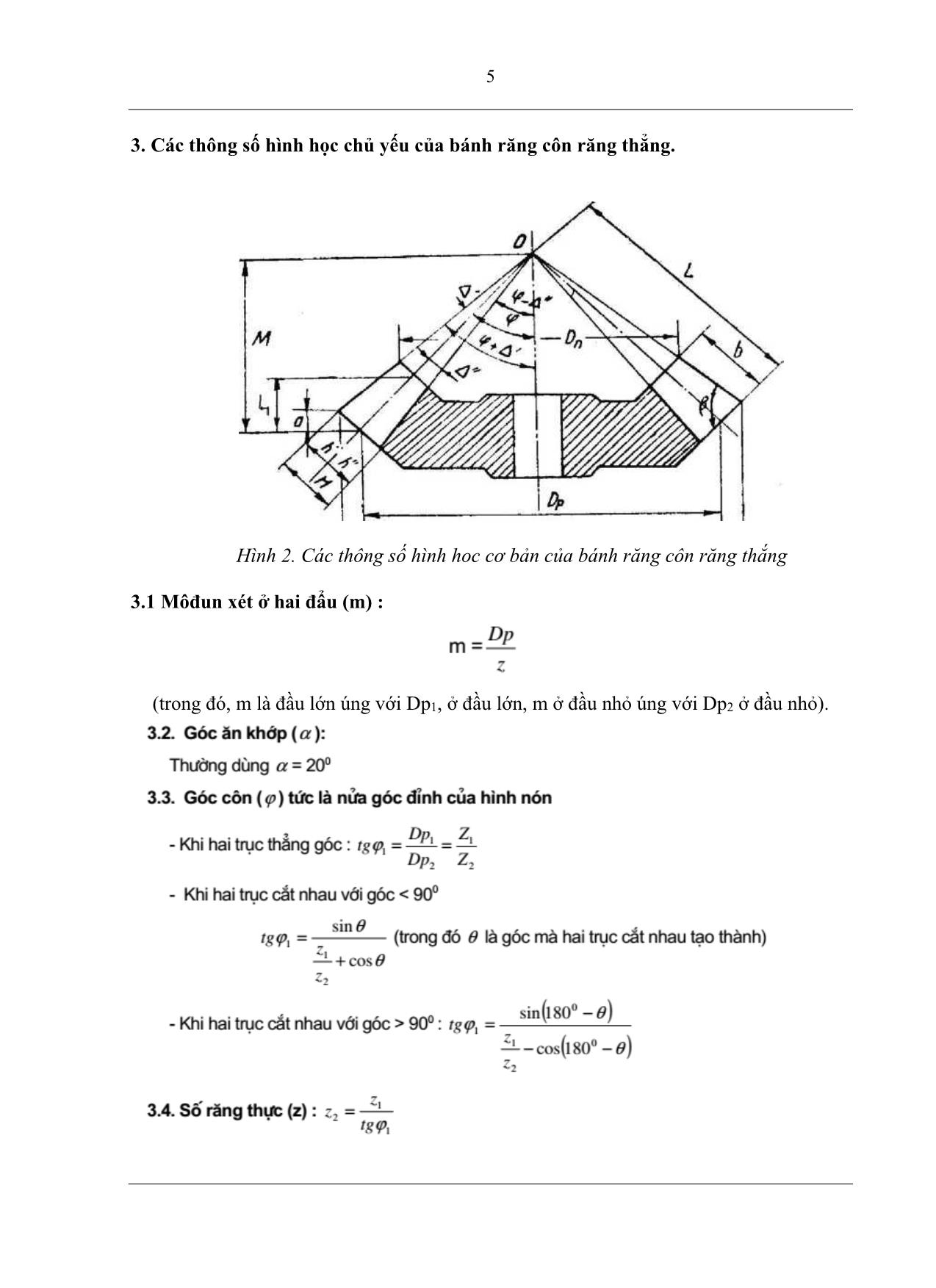 Giáo trình Phay bánh răng côn răng thẳng trang 5