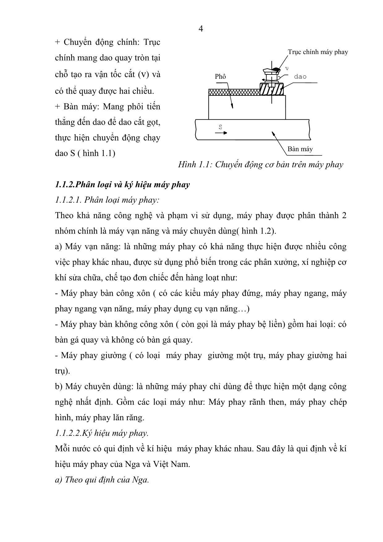Giáo trình Phay, bào mặt phẳng ngang, song song, vuông góc, nghiêng trang 5