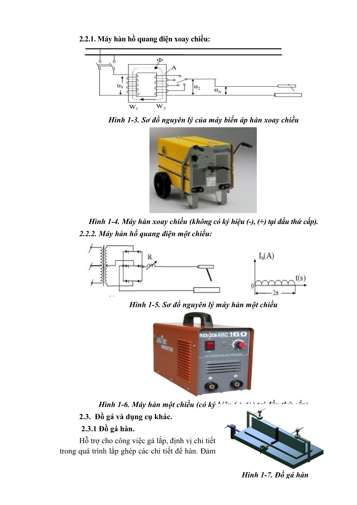 Giáo trình Thực hành Hàn điện cơ bản trang 5