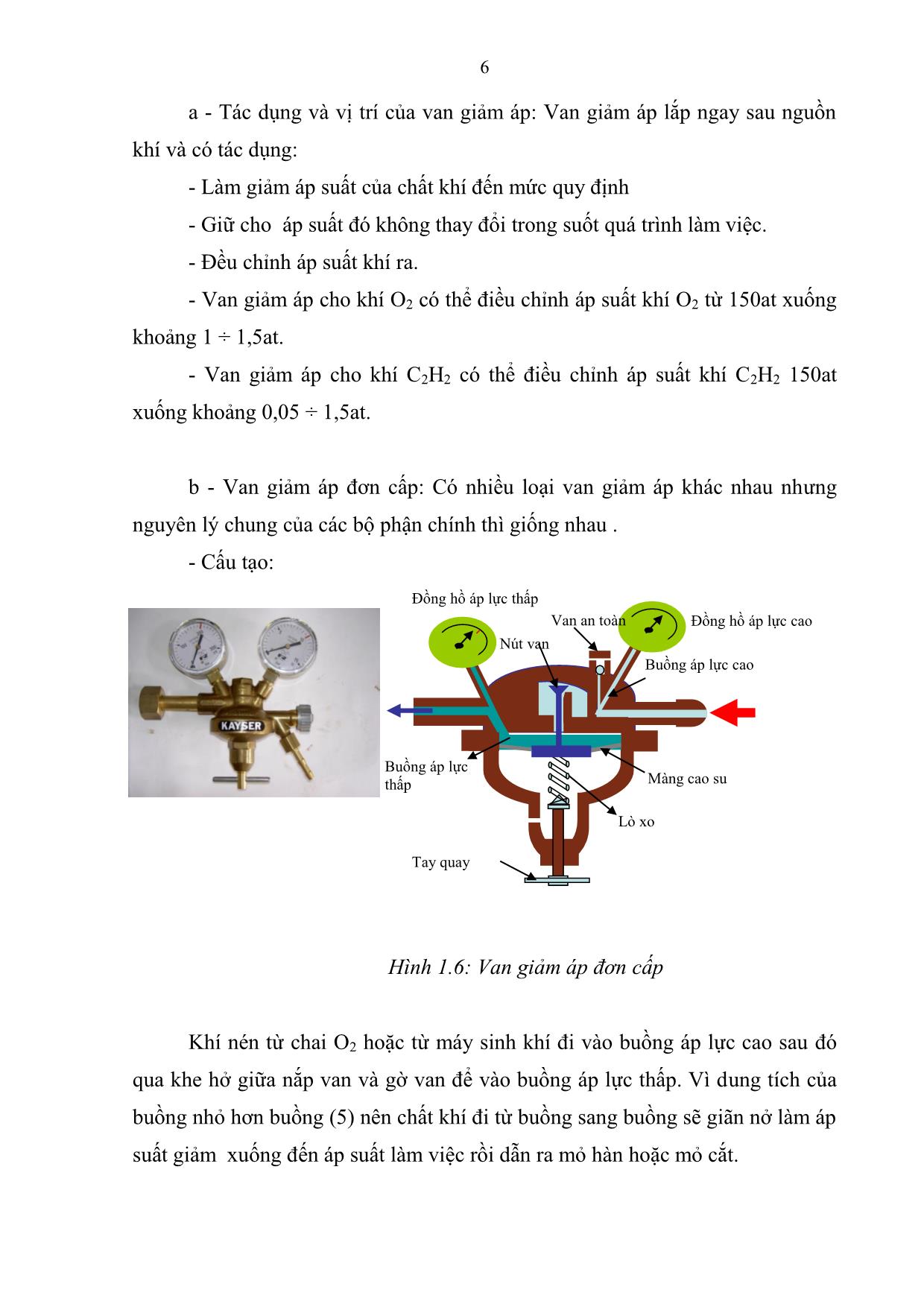 Giáo trình mô đun Thực hành hàn khí trang 7