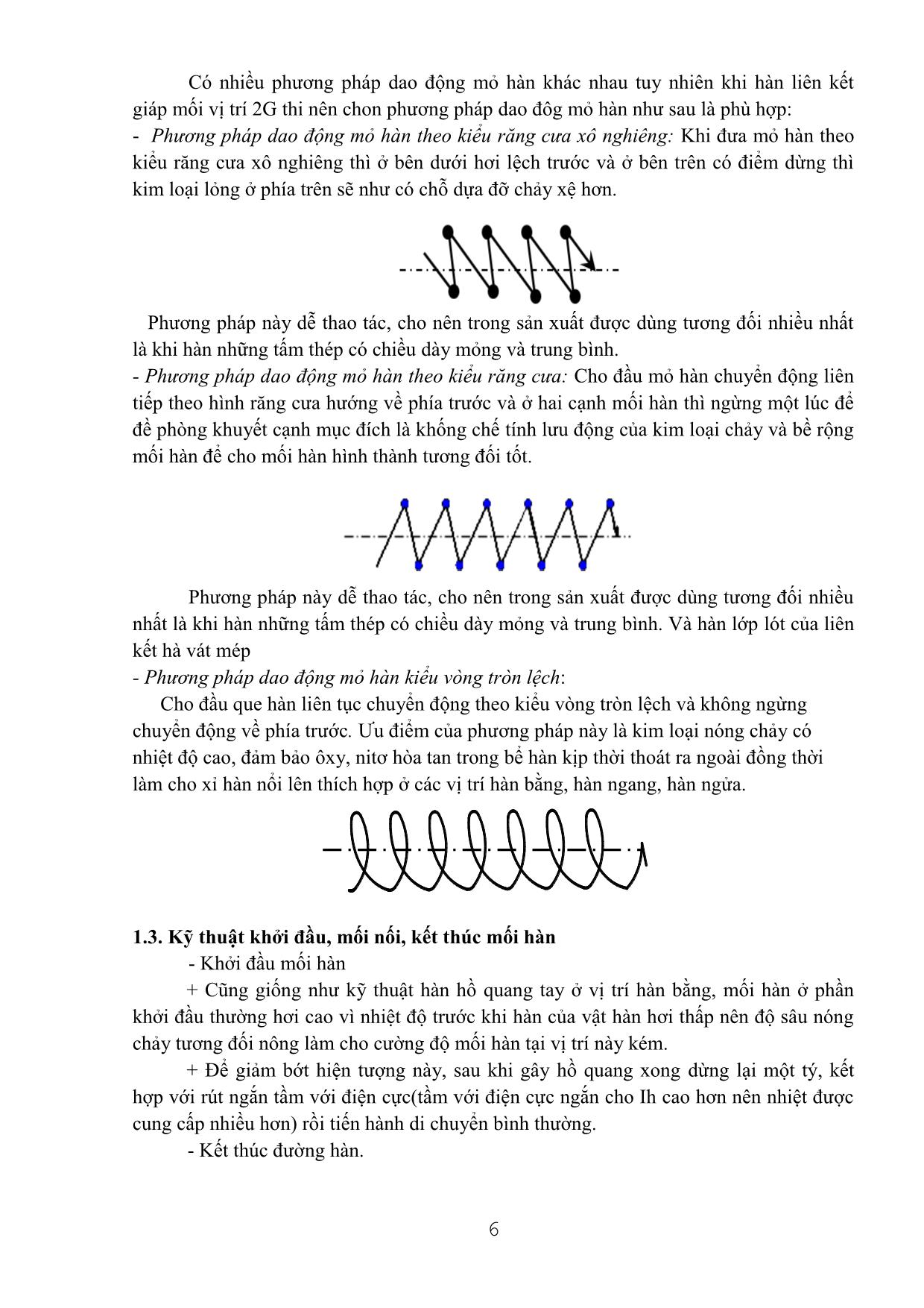 Giáo trình Hàn MIG/MAG (Mới) trang 6