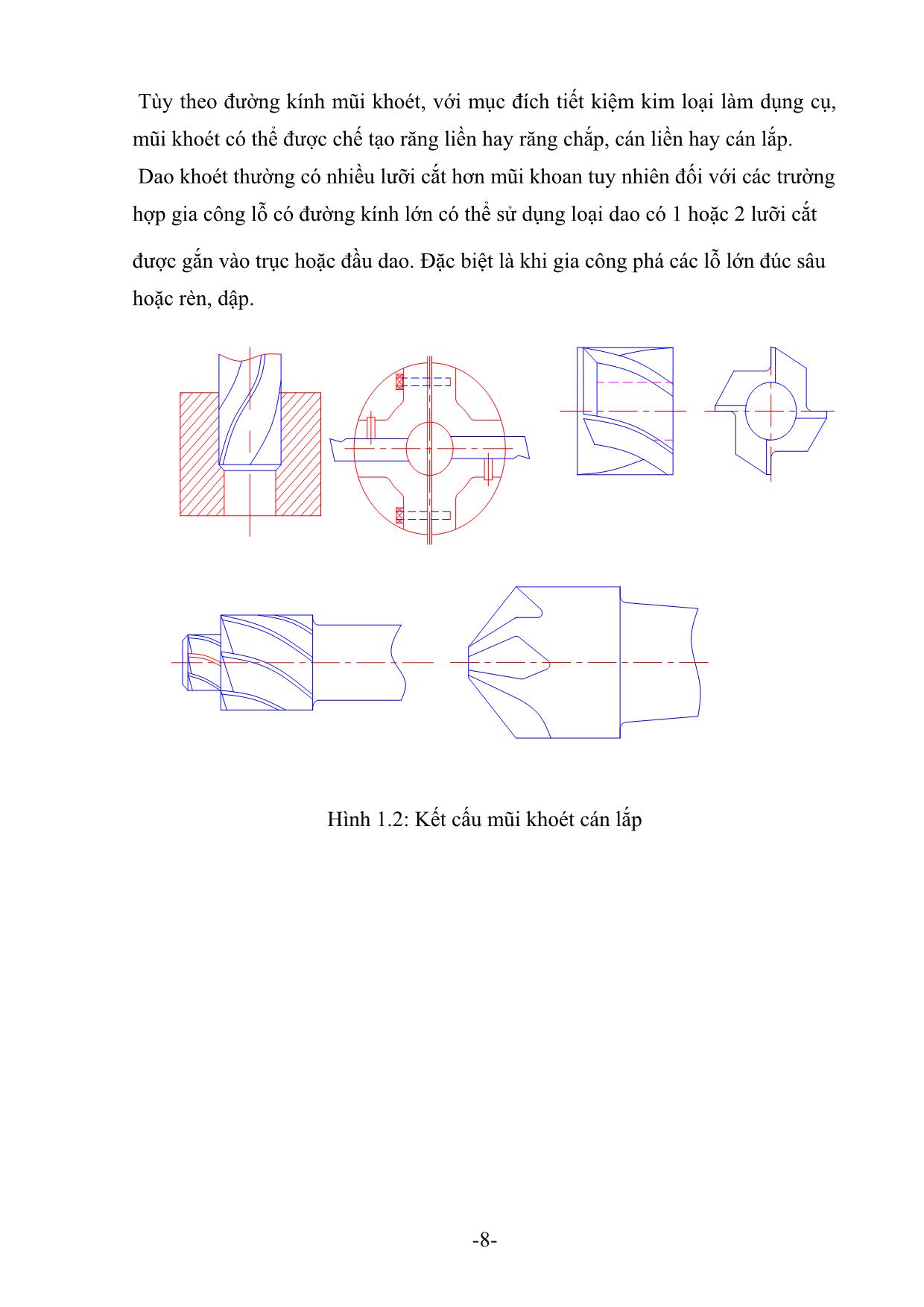 Giáo trình mô đun Khoét & Doa lỗ trên máy tiện trang 8