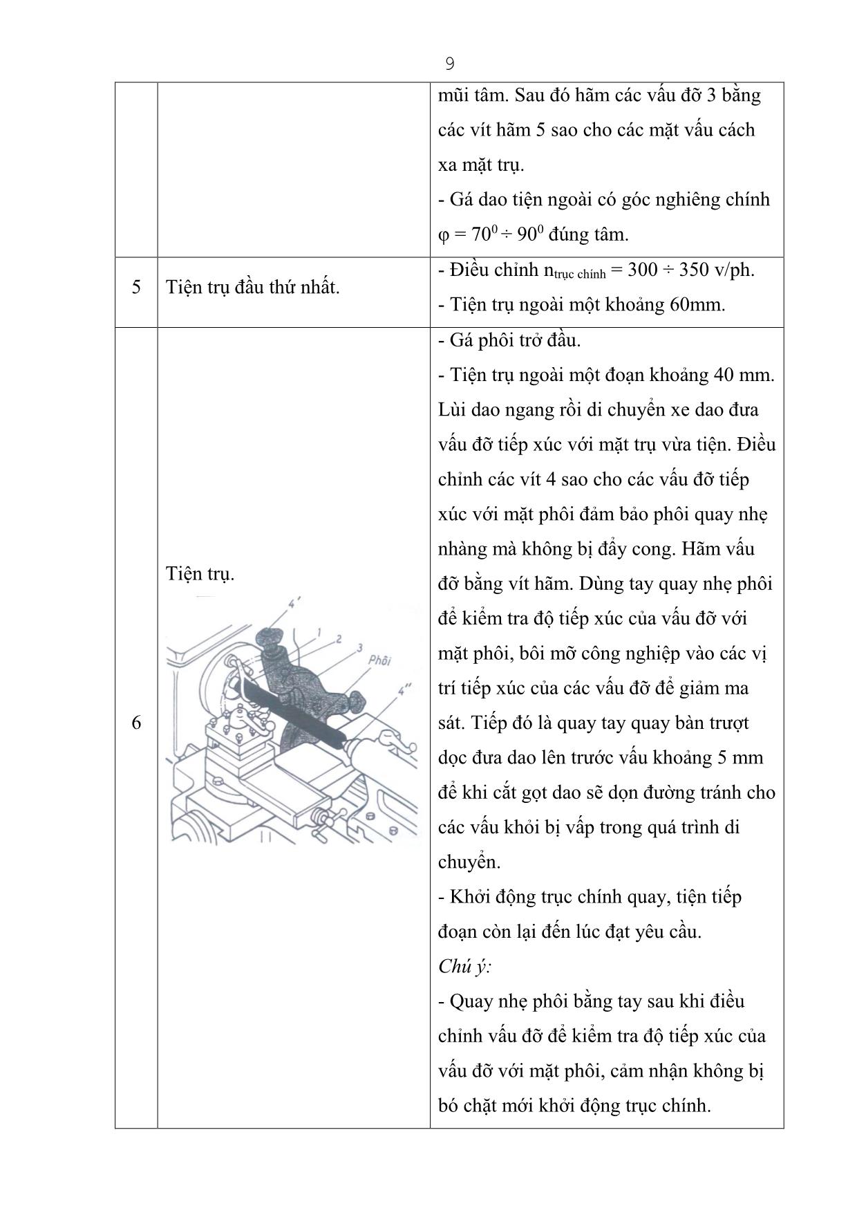 Giáo trình Tiện chi tiết gá lắp phức tạp trang 10