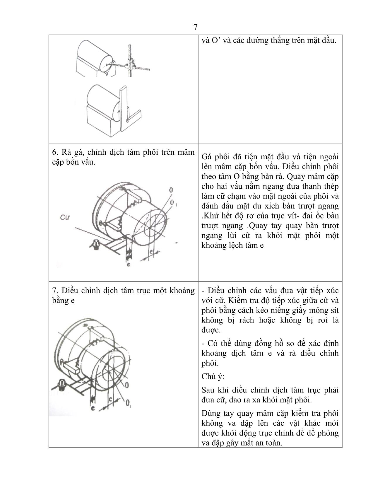 Giáo trình mô đun Tiện lệch tâm, tiện định hình trang 8