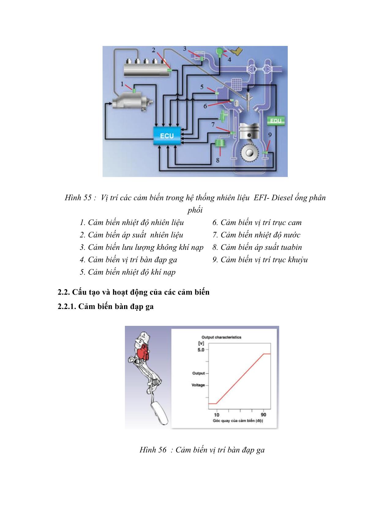 Tài liệu Hệ thống điều khiển và các cảm biến trong hệ thống nhiên liệu disel điện tử trang 5