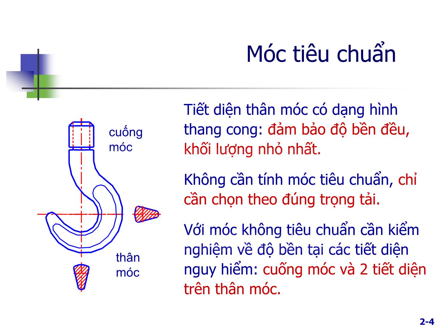 Bài giảng Máy nâng chuyển - Chương 2: Bộ phận mang tải trang 4