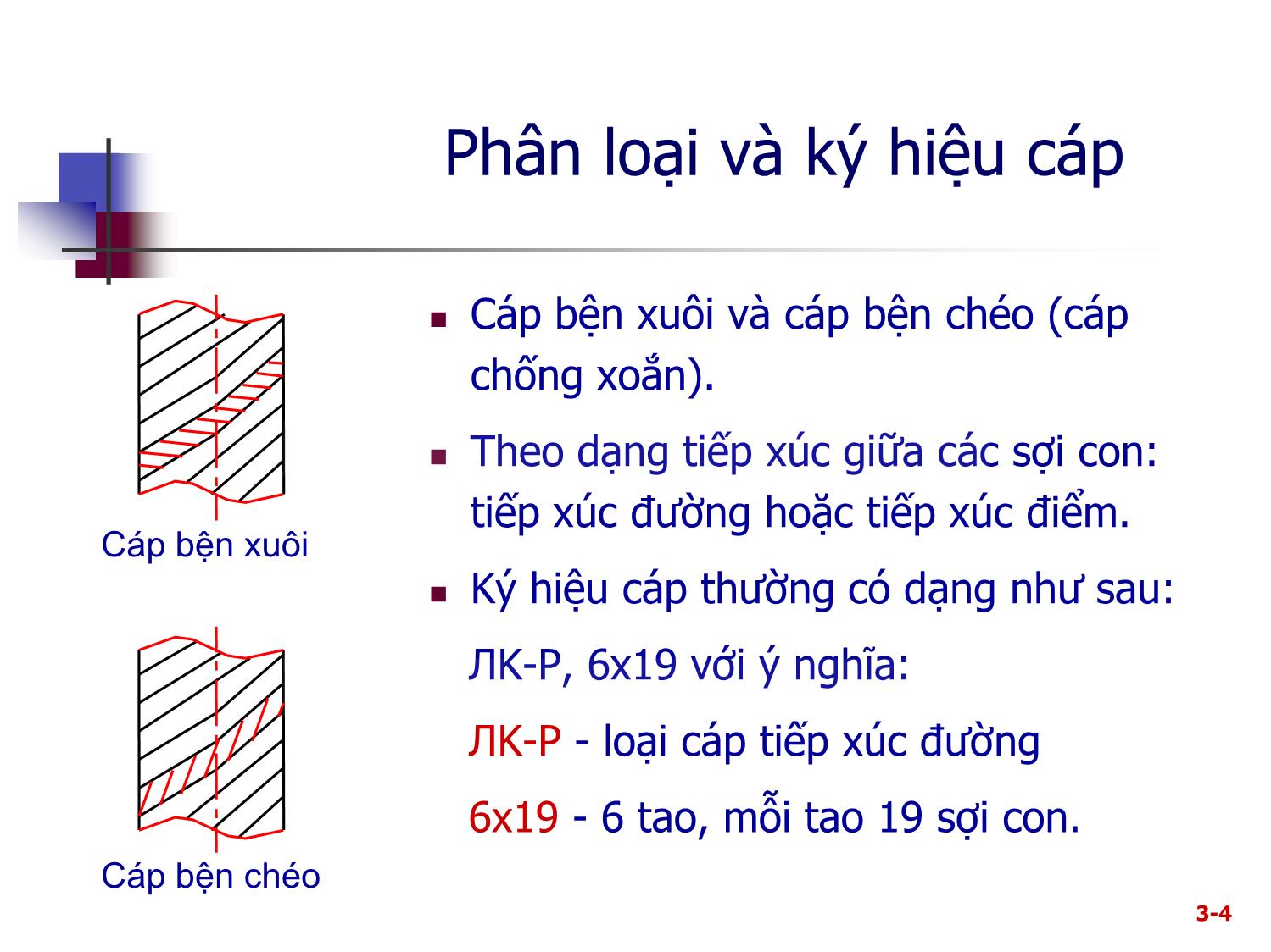 Bài giảng Máy nâng chuyển - Chương 3: Dây trong CCN trang 4