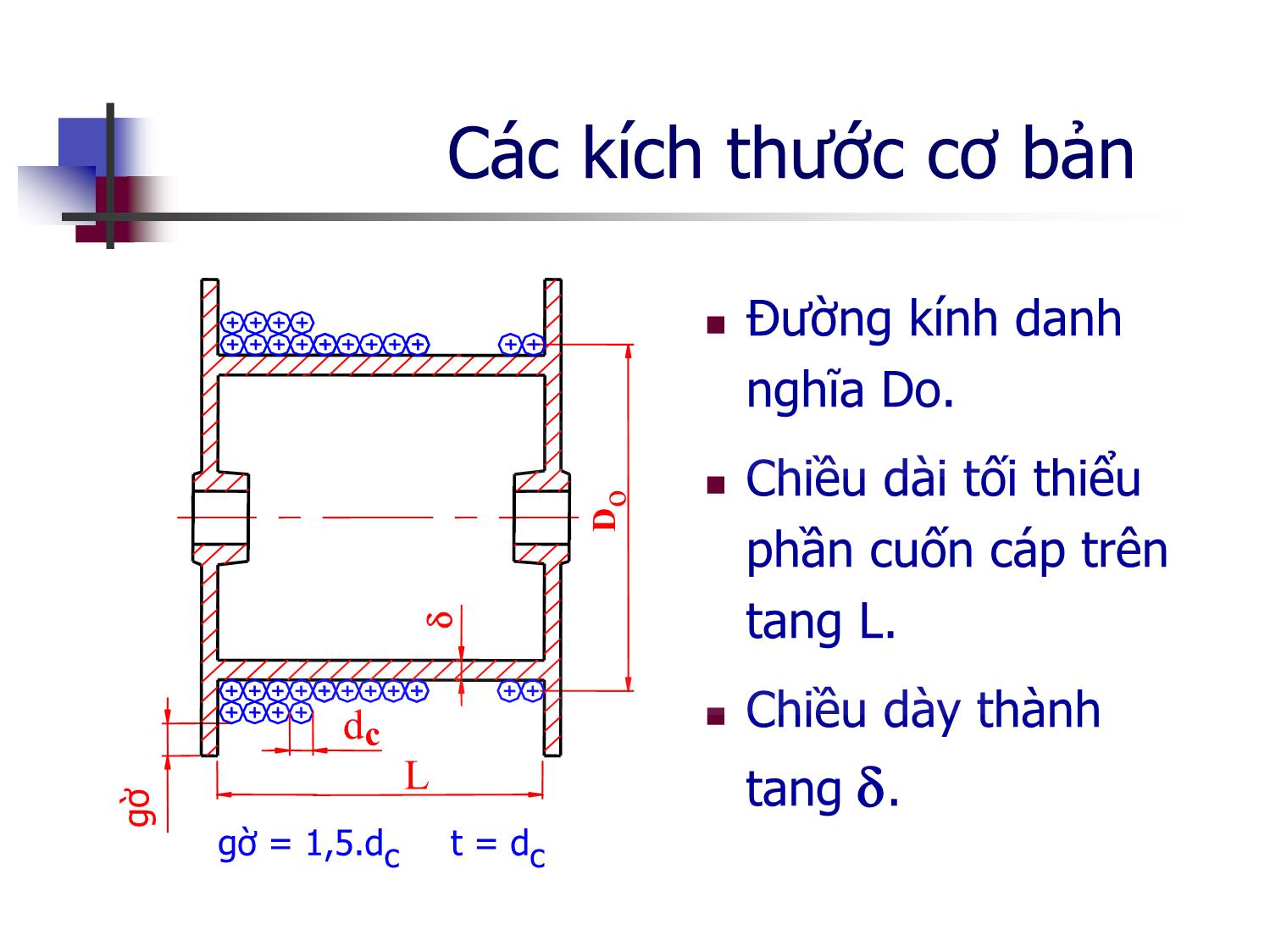 Bài giảng Máy nâng chuyển - Chương 4: Bộ phận cuốn dây và dẫn hướng dây trang 6