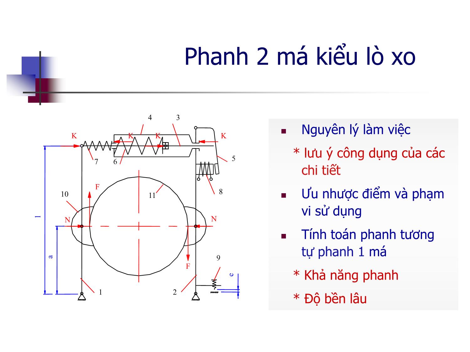 Bài giảng Máy nâng chuyển - Chương 5: Thiết bị phanh hãm trang 9