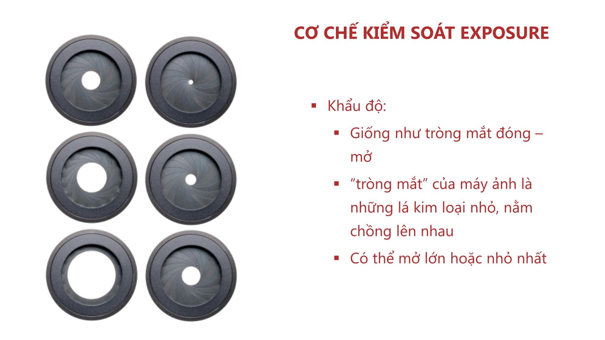 Bài giảng Nhiếp ảnh và xử lý hình ảnh - Bài 2: Phơi sáng và các chế độ chụp trang 7