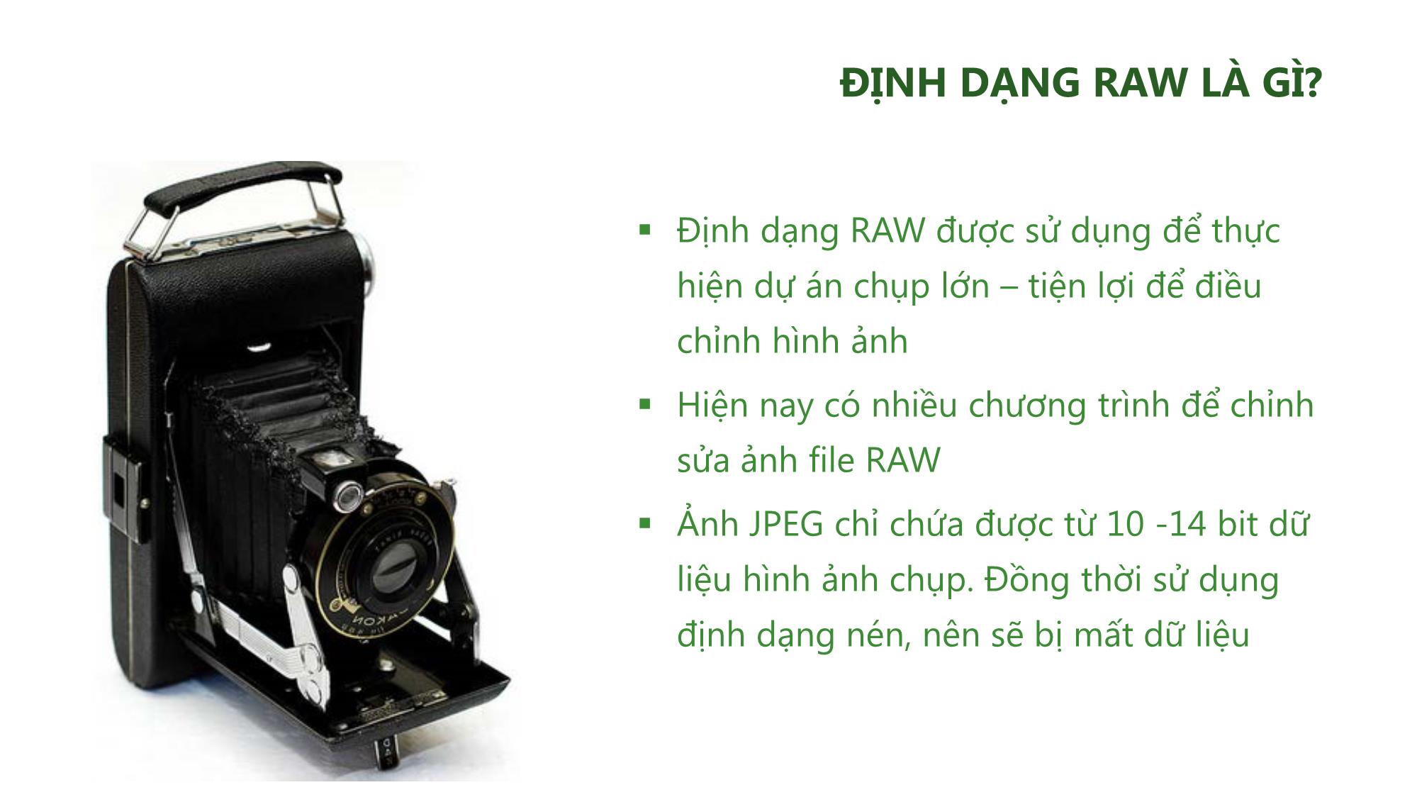 Bài giảng Nhiếp ảnh và xử lý hình ảnh - Bài 4: Xử lý ảnh khi chụp trang 4