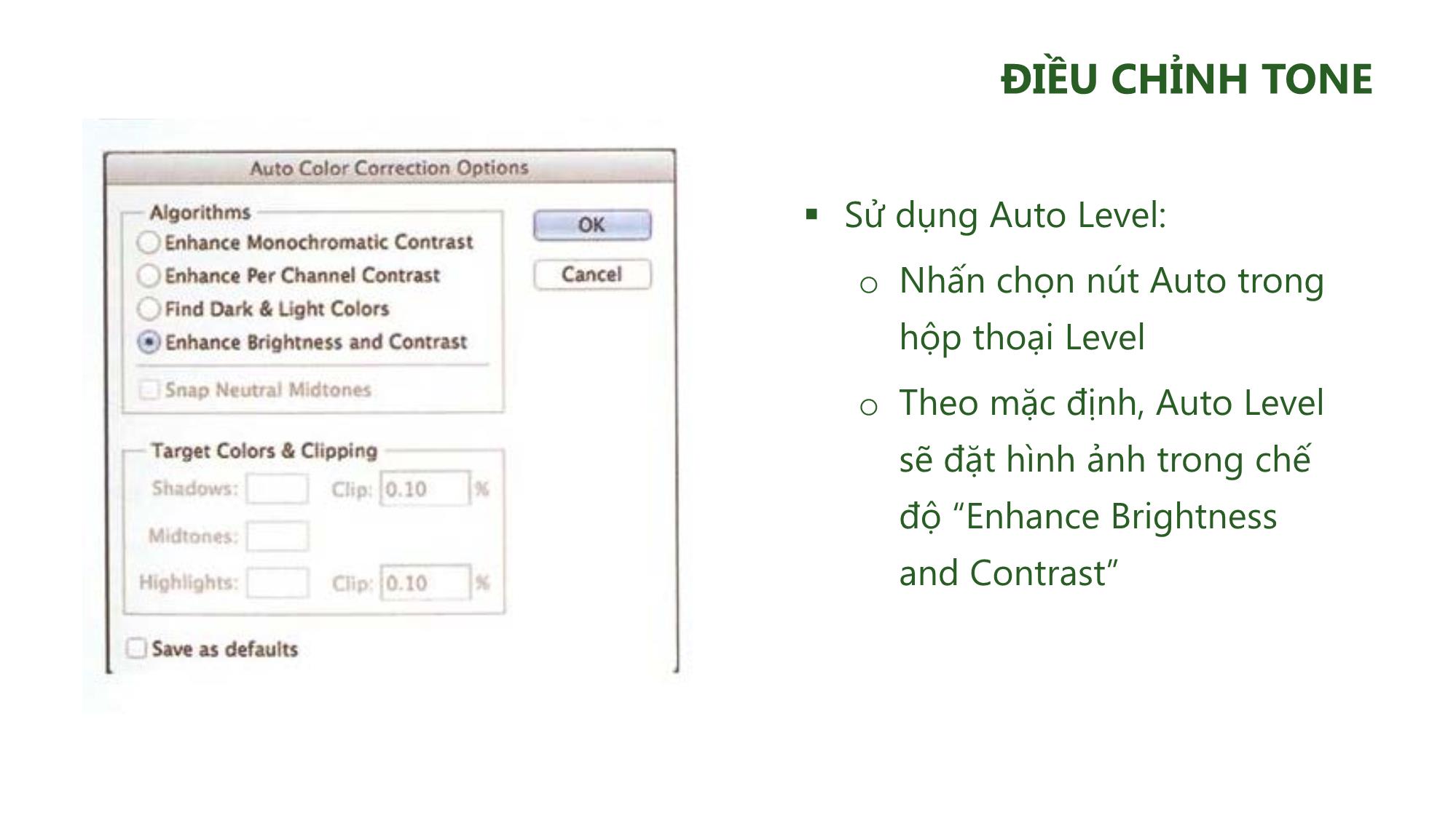 Bài giảng Nhiếp ảnh và xử lý hình ảnh - Bài 5: Tone và màu trang 9