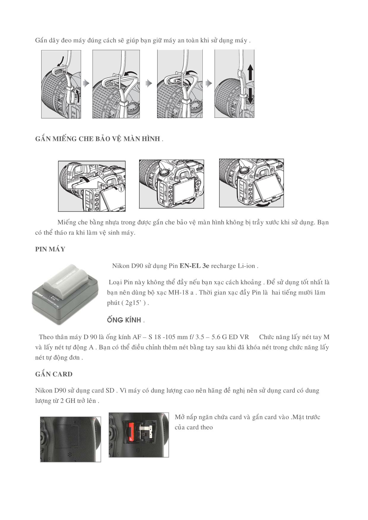 Hướng dẫn sử dụng máy Nikon-D90 trang 2