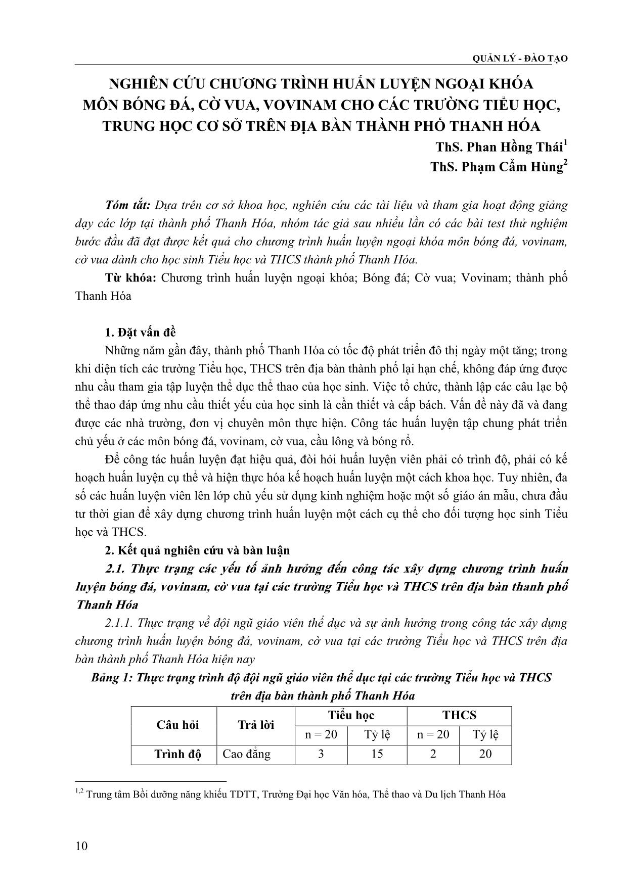 Tạp chí Khoa học - Đại học Văn hóa, Thể thao và Du lịch Thanh Hóa - Số 02 (09), T11/2020 trang 8