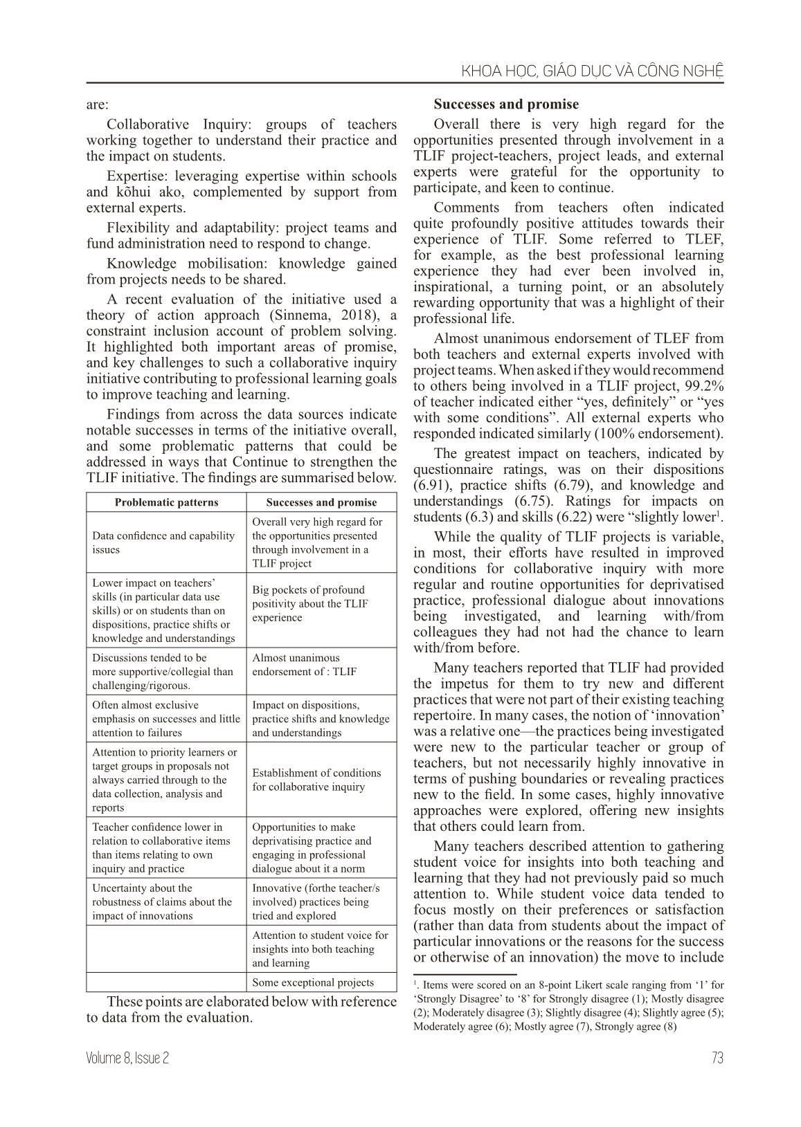 Educational improvement: Insights from policy, research and practice in the new zealand context, and implications for teacher education trang 10