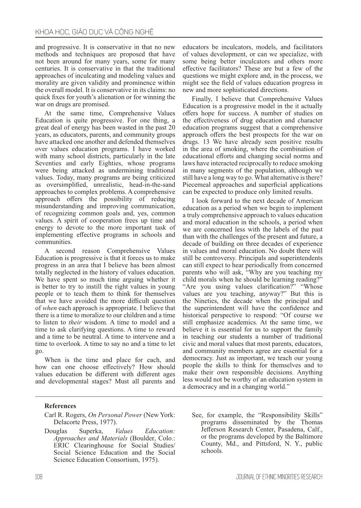 Models of values education and moral education in the era of the fourth industrial revolution trang 6